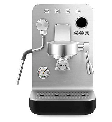 Smeg Mini Pro Espresso Coffee Machine in Matte Black