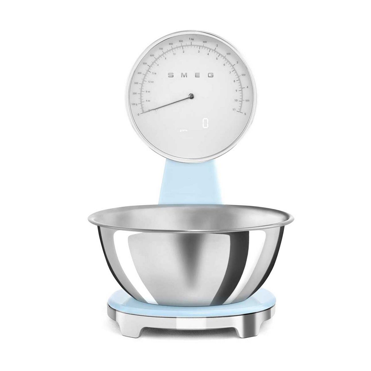 Smeg Kitchen Scales In Pastel Blue