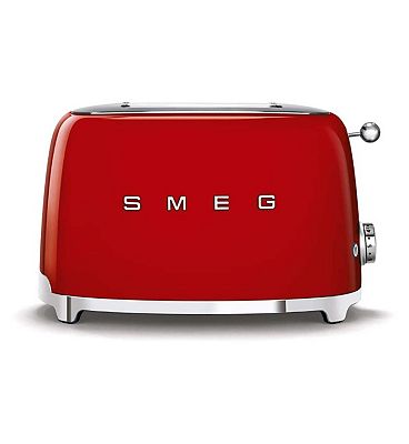 Smeg 2 Slice Toaster Red