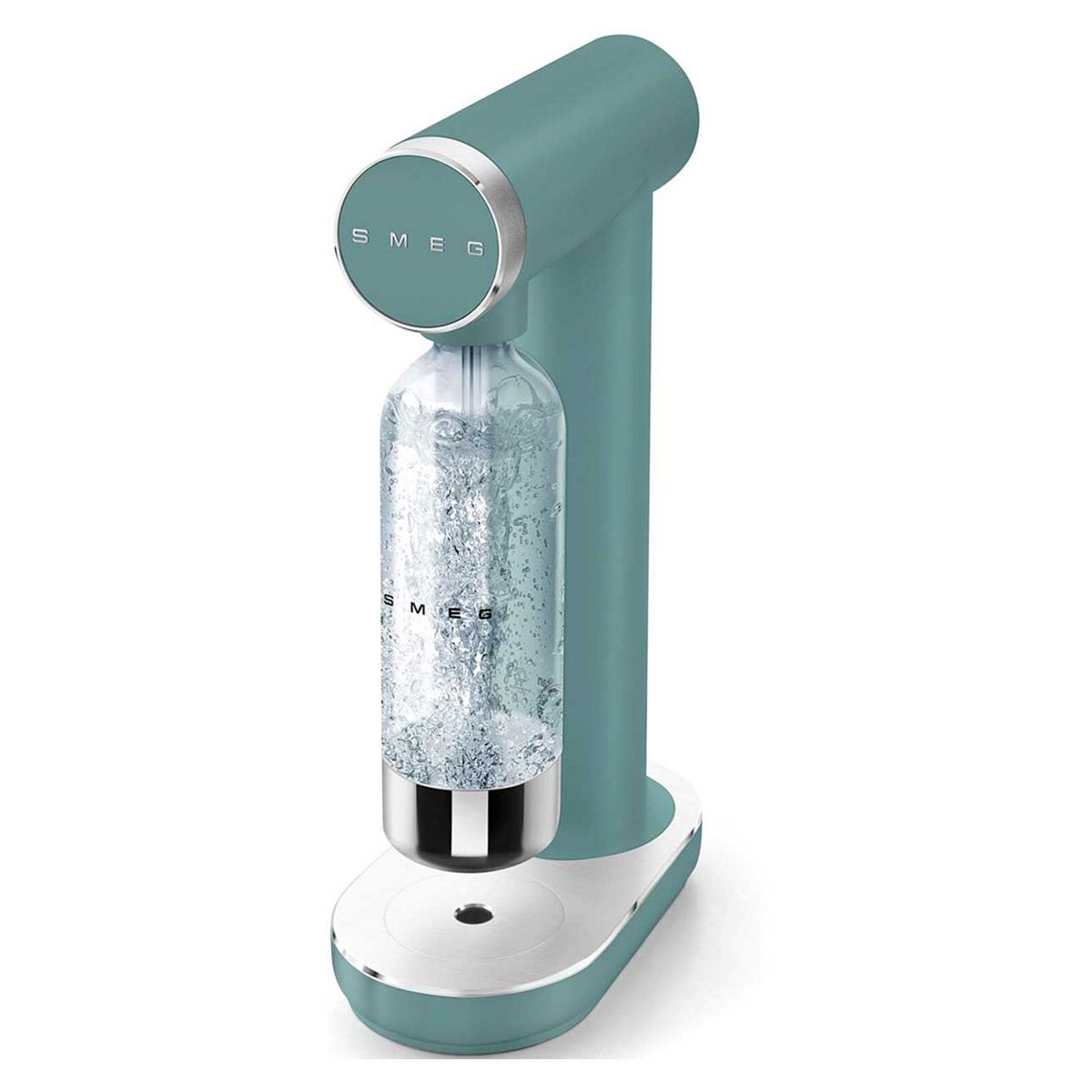 Smeg Unisex Green Soda Maker, Non-Slip Feet, Space Saving Design, 800Ml, Emerald - Image 10