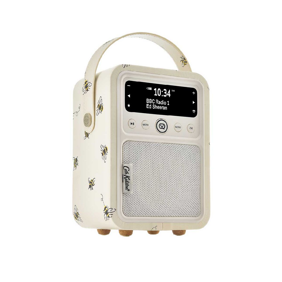 Vq Monty Dab/Dab+ Digital Radio And Bluetooth Speaker Cath Kidston Bees