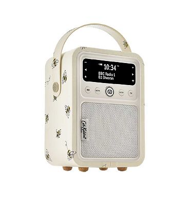VQ Monty DAB/DAB+ Digital Radio and Bluetooth Speaker Cath Kidston Bees