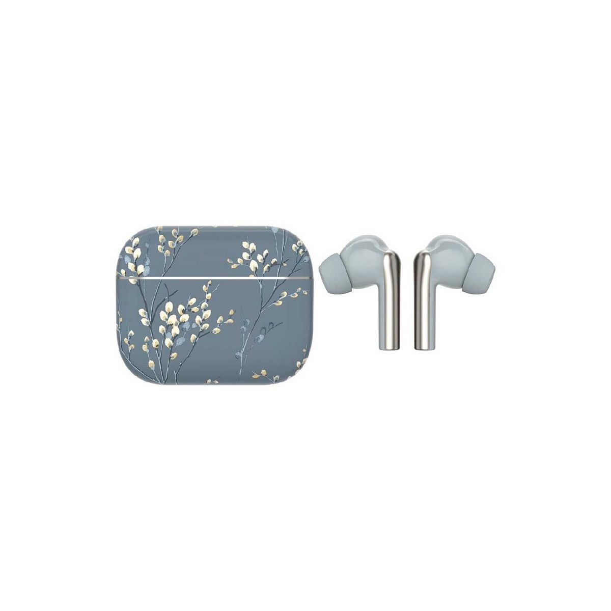 VQ Skylark Earbuds Pussy Willow Grey Laura Ashley