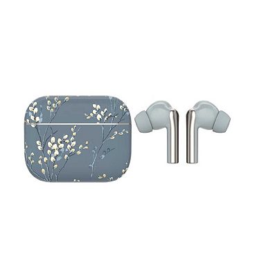 VQ Skylark Earbuds Pussy Willow Grey Laura Ashley