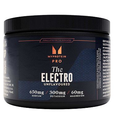 Click to view product details and reviews for Myprotein The Electro Electrolyte Powder Blend Unflavoured 228g.