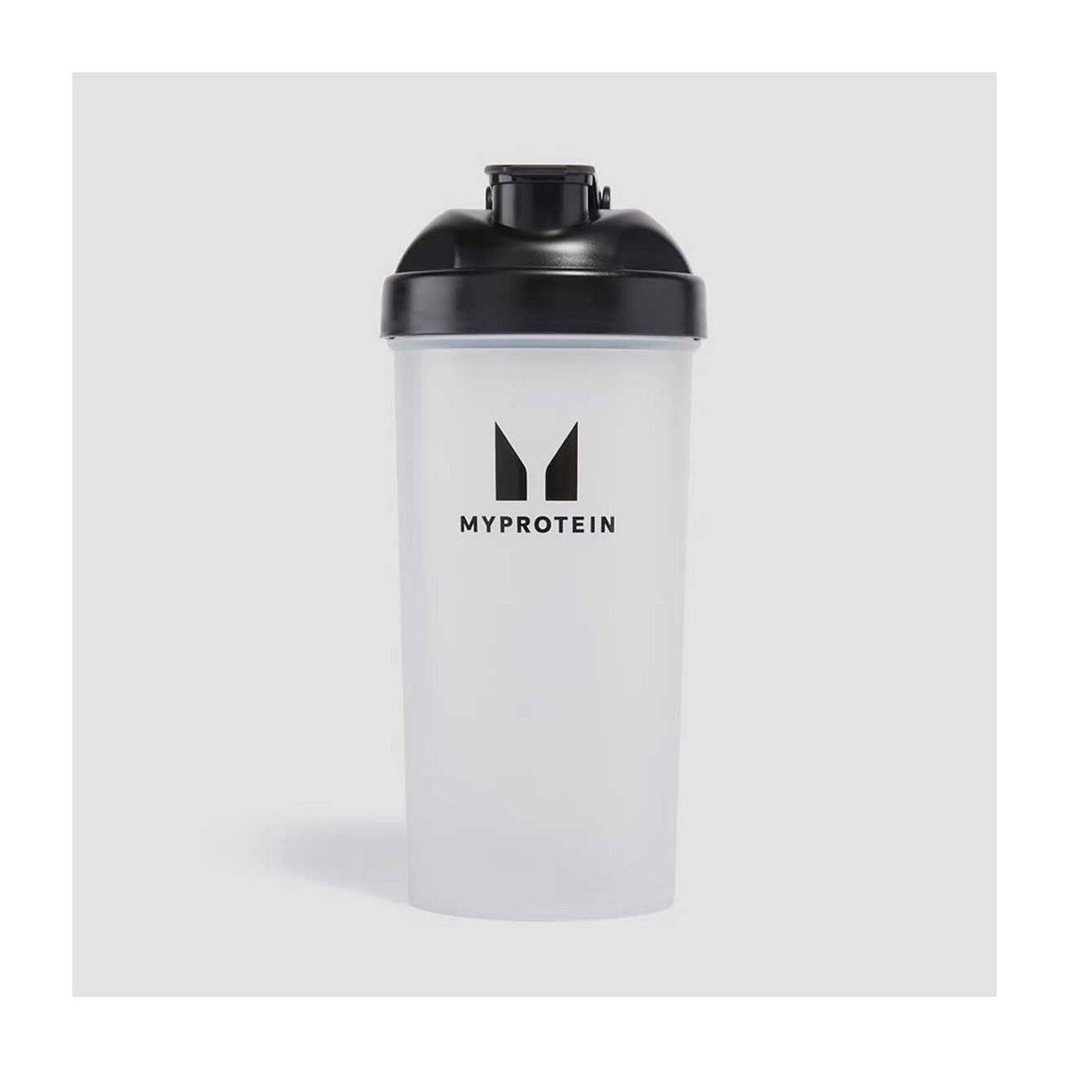 Myprotein Plastic Shaker - Clear Black