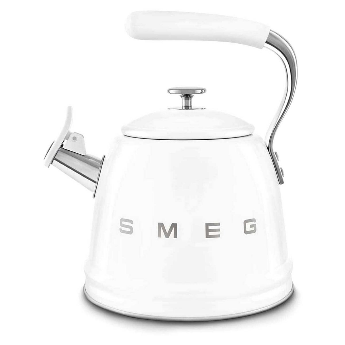 Smeg Whistling Kettle In White