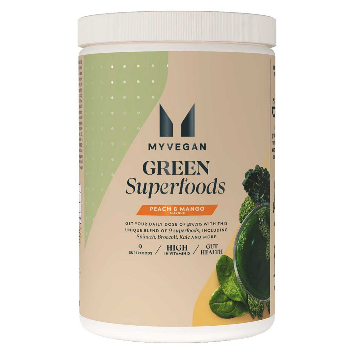 Myprotein Myvitamins Green Superfoods Blend Peach And Mango 350G