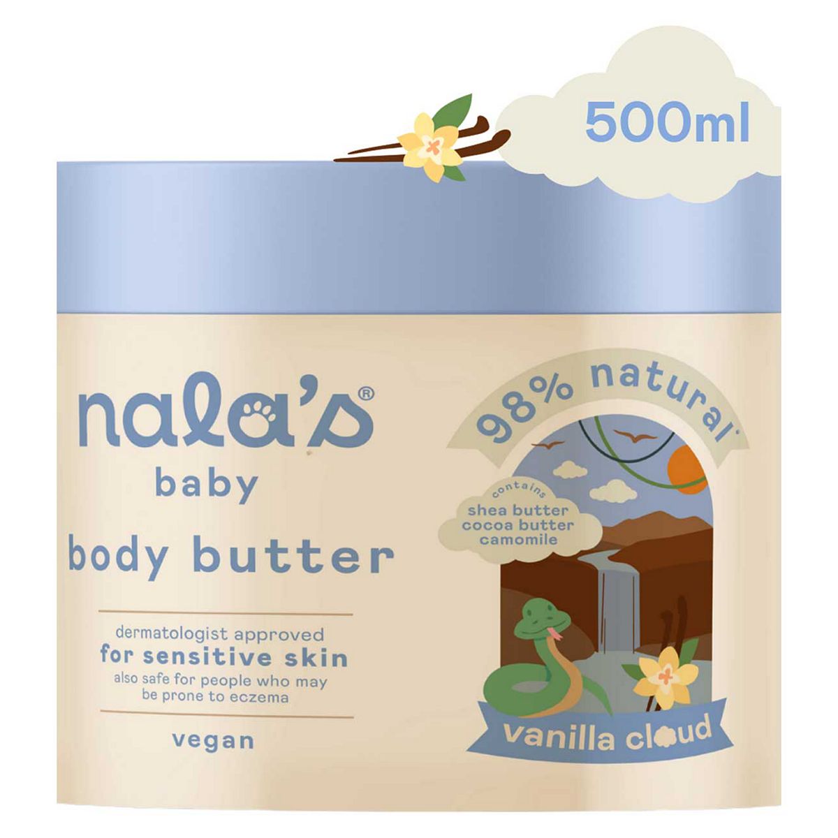 Nalas Baby Nala's Baby Body Butter Vanilla Cloud 500ml