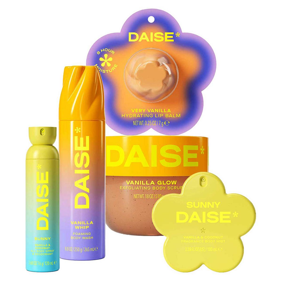 Daise Beauty Daise Sunny Vanilla Mega Bundle Multicolor
