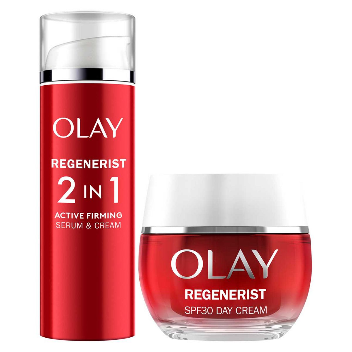 Olay Regenerist Day Face Cream Spf30 & Serum Bundle