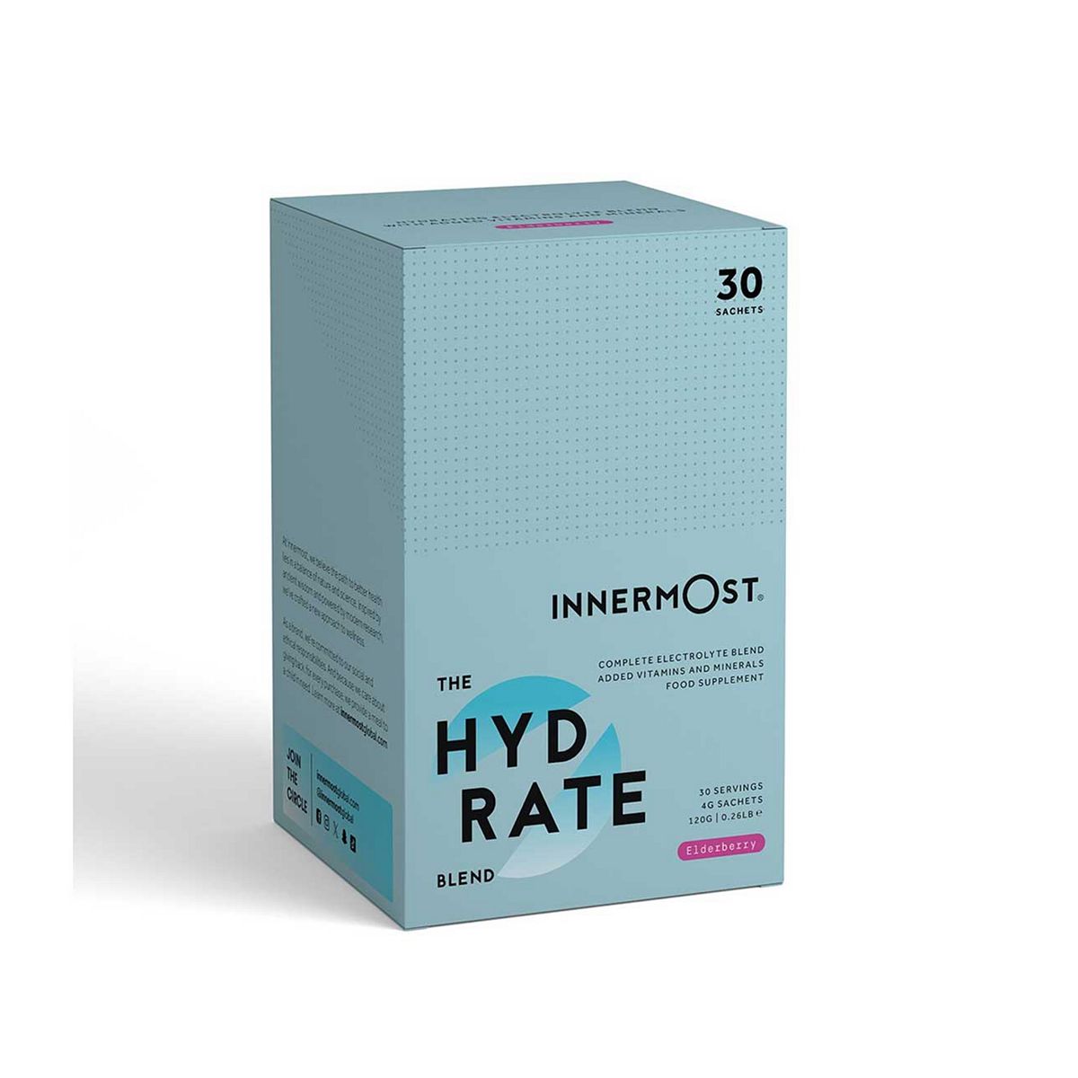 Innermost The Hydrate Blend Elderberry 30Sachets - 120G Powder