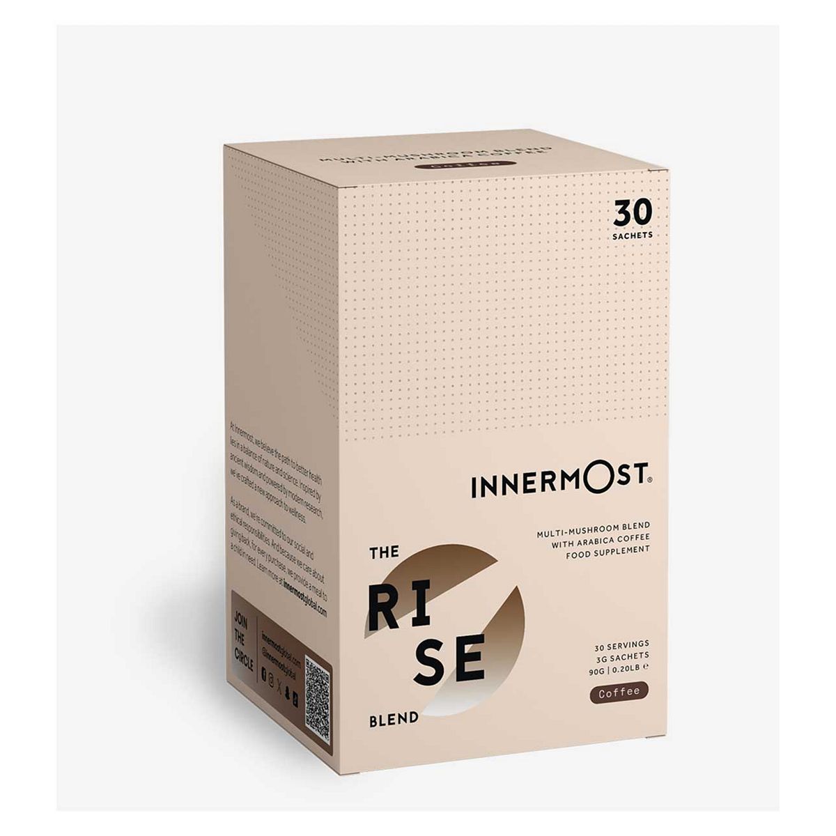 Innermost The Rise Blend Mushroom Coffee 30Sachets - 90G Powder