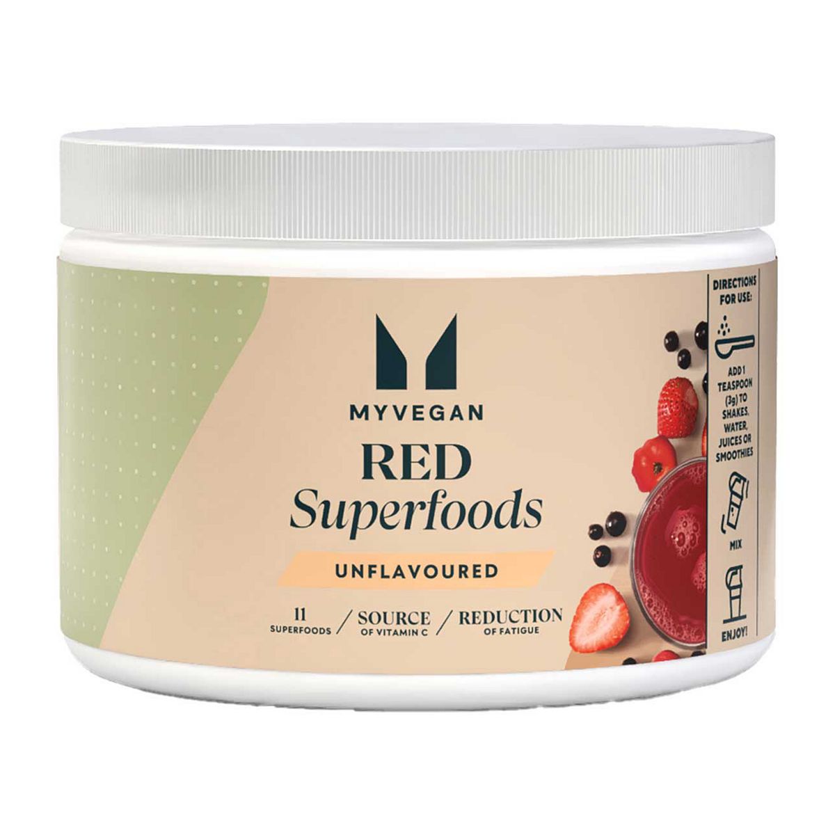 Myprotein Myvitamins Red Superfoods Powder Blend Unflavoured 150G