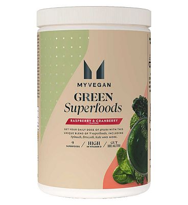 Click to view product details and reviews for Myvegan Green Superfoods Raspberry And Cranberry 350g.