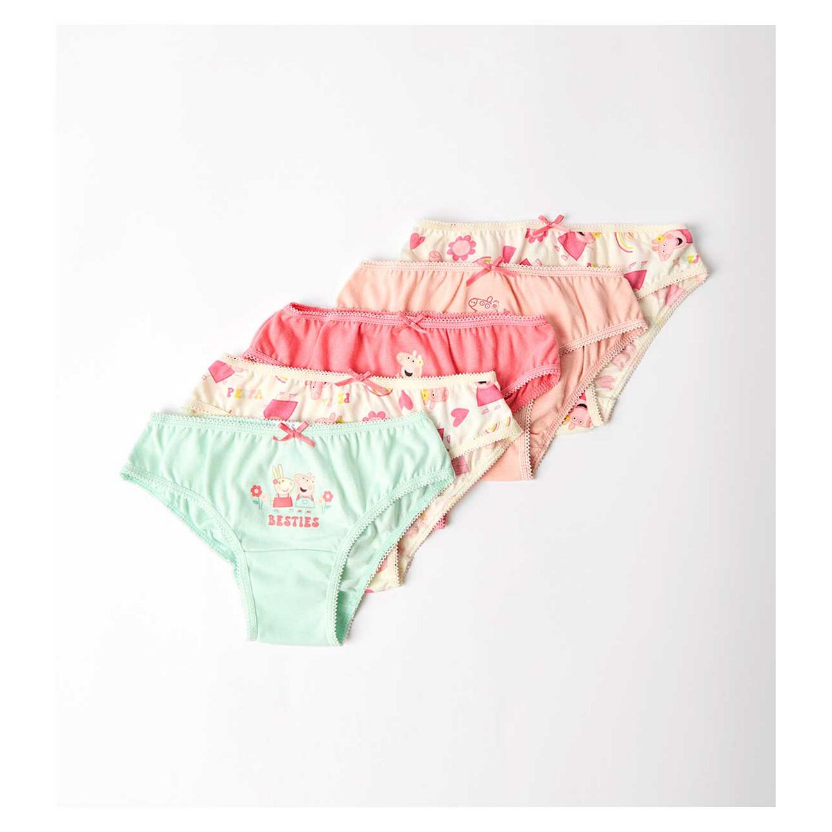Peppa Pig Peppa 5 Pack Underwear 5-6 Years, - 6 Years Multicolor