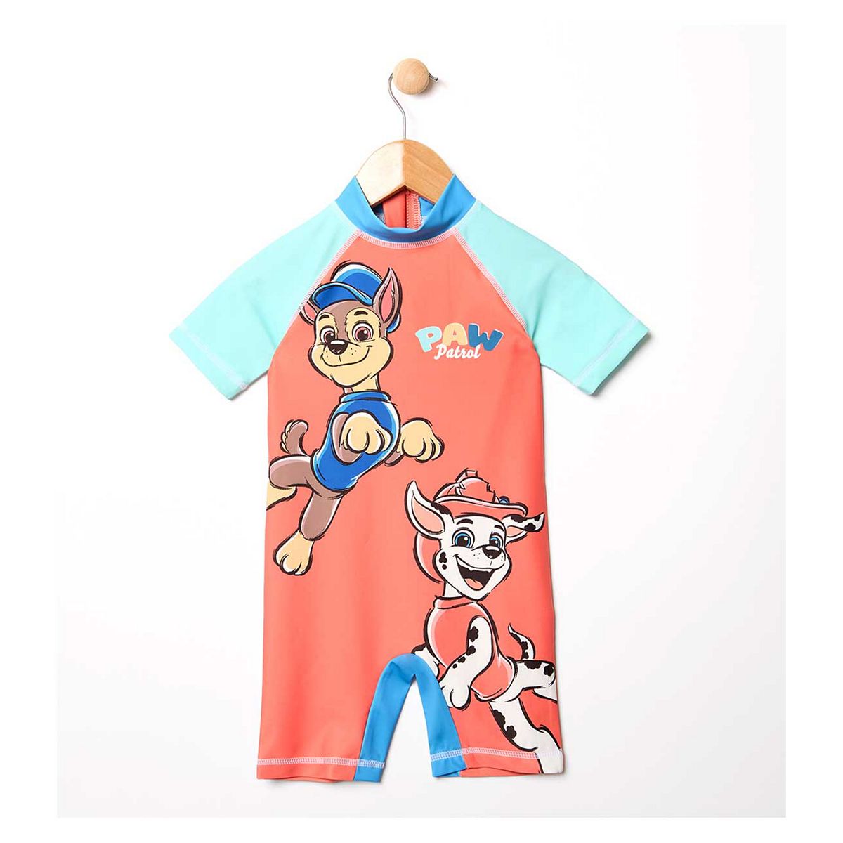 Paw Patrol All In One Swimwear With Upf50+ 4-5 Years, 4 - 5 Years Multicolor