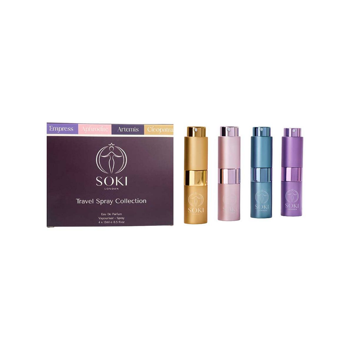 Soki London Travel Spray Collection Set