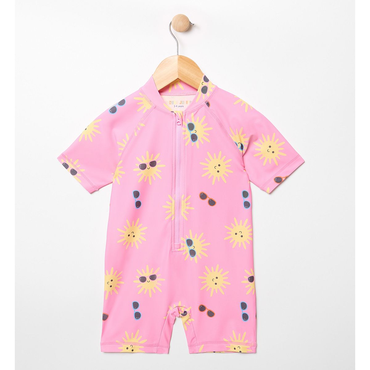 Maybe Junior Pink All-In-One Swimsuit 5-6 Years, 5 - 6 Years Multicolor