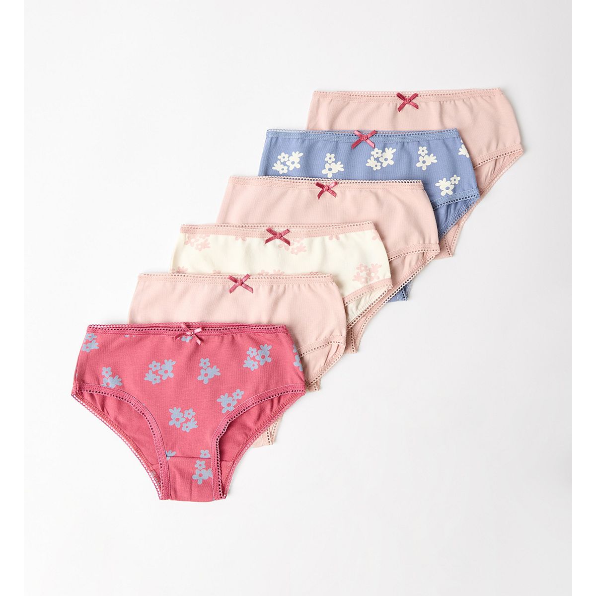 Maybe Junior Multipack Knicker 5-6 Years, 5 - 6 Years Multicolor