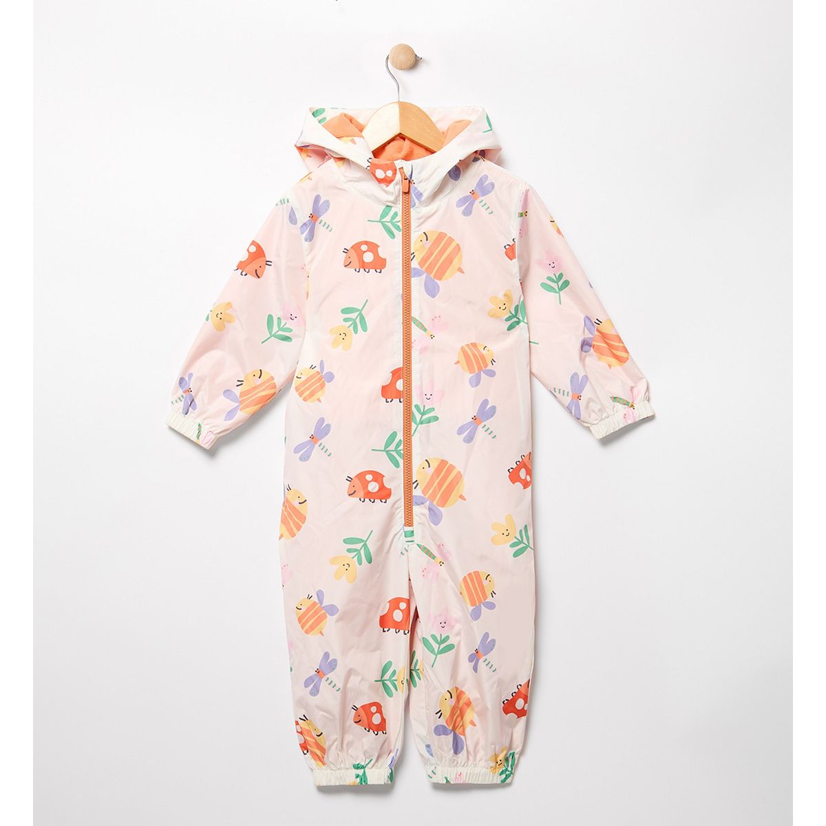 Maybe Junior Lightweight Floral Puddlesuit 1.5-2 Years, 1.5 - 2 Years Multicolor
