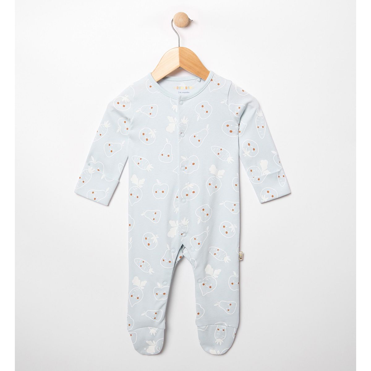 Maybe Baby Pink Floral Sleepsuit 12-18 Months, 12 - 18 Months Multicolor