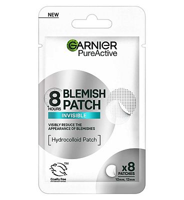 Garnier Pure Active 8Hr Invisible Hydrocolloid Blemish Patch - 8 Patches