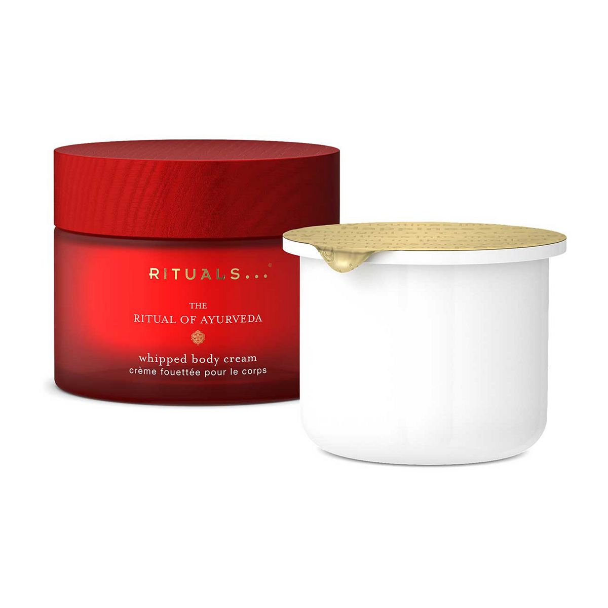 Rituals The Ritual Of Ayurveda Sweet Almond & Indian Rose Whipped Body Cream Refill 220ml
