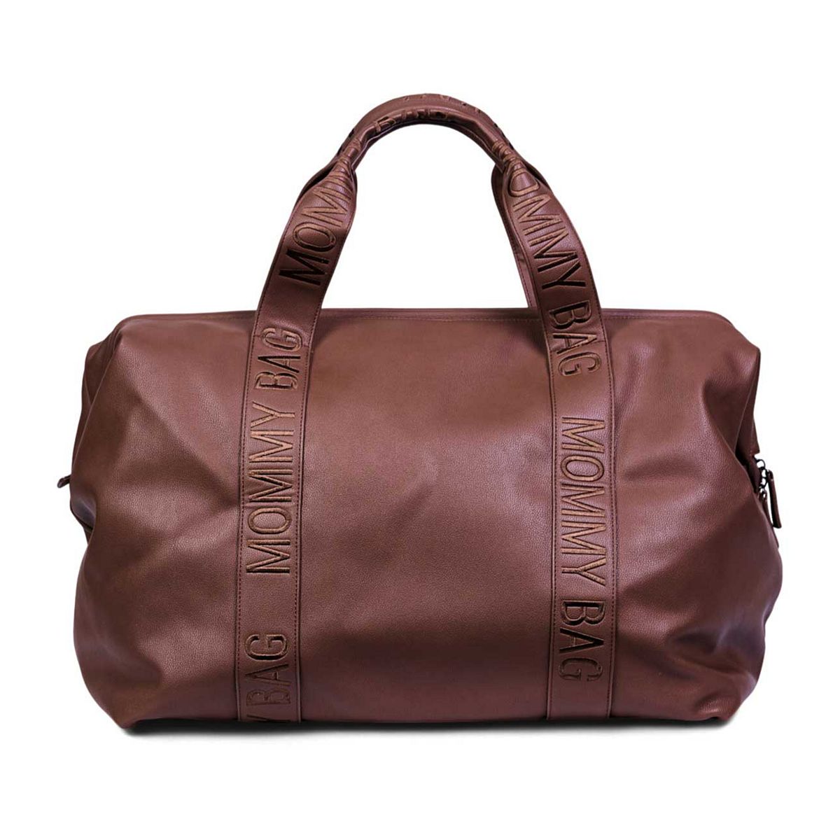 Childhome Mommy Bag Signature Simili In Dark Brown Multicolor