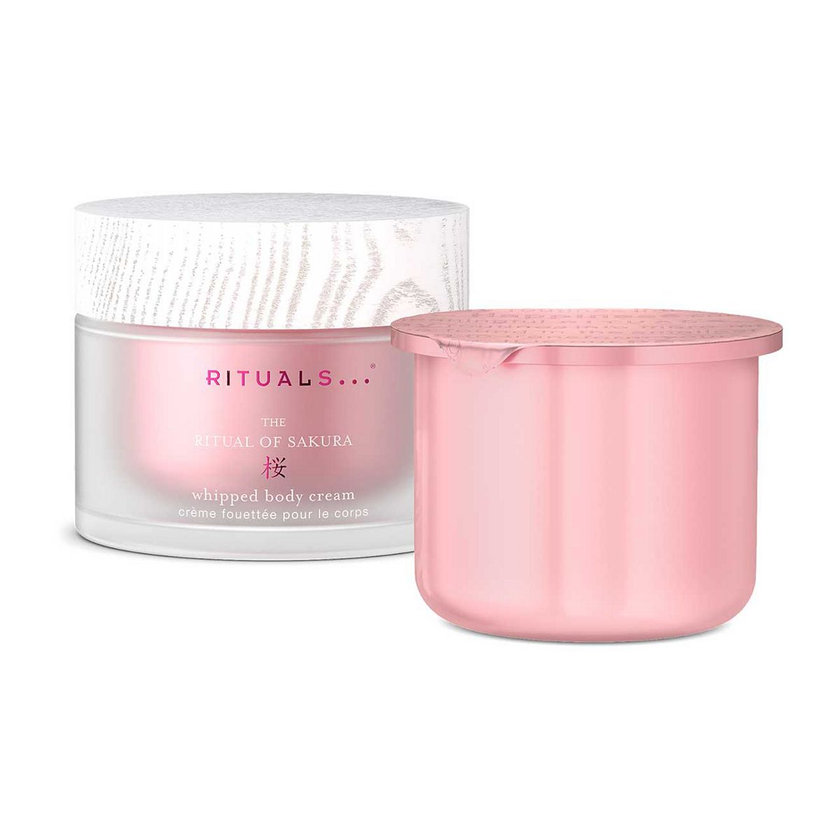 Rituals The Ritual Of Sakura Rice Milk & Cherry Blossom Whipped Body Cream Refill 220ml