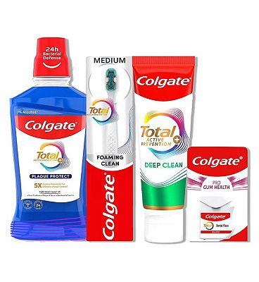 Colgate Total 4 Step Regime Bundle