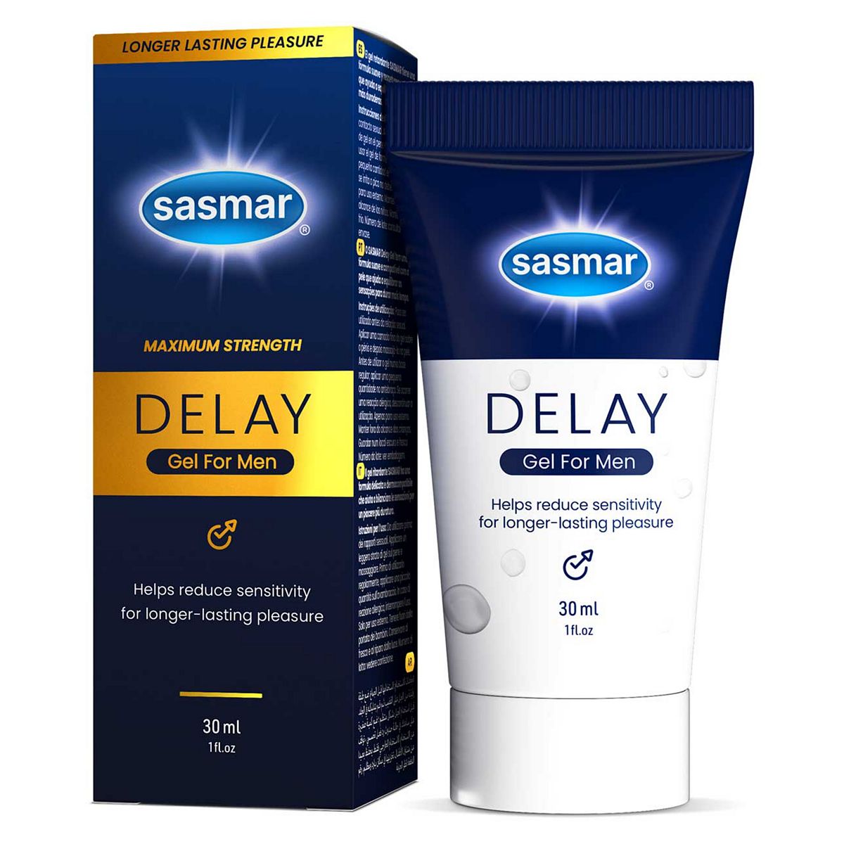 Sasmar Delay Gel Helps Prolong Intimacy 30Ml