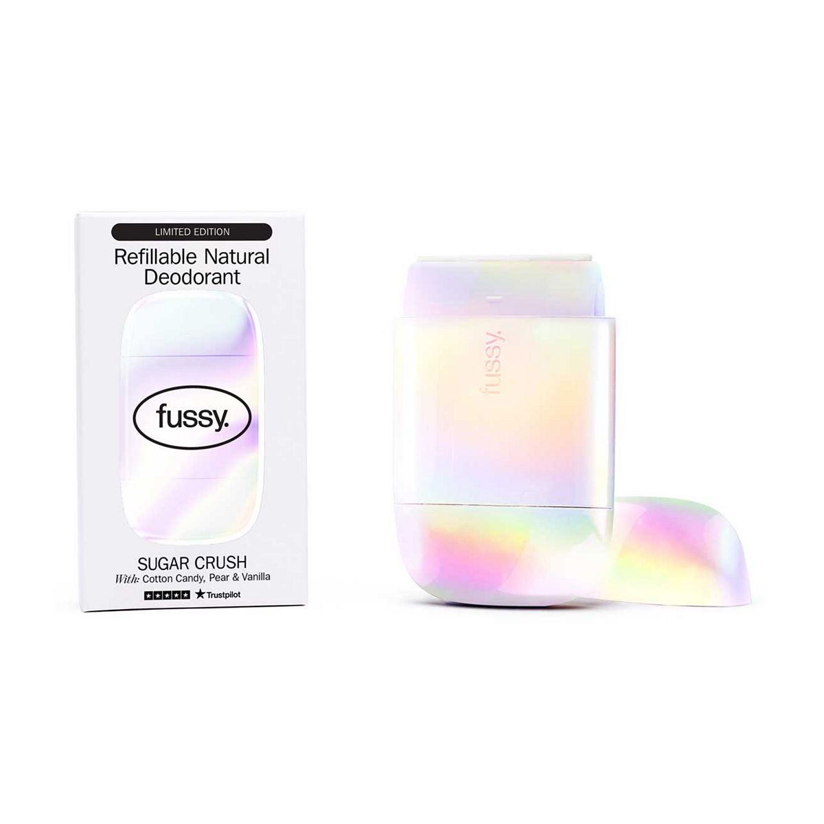 Fussy Natural Refillable Deodorant Sugar Crush 40G