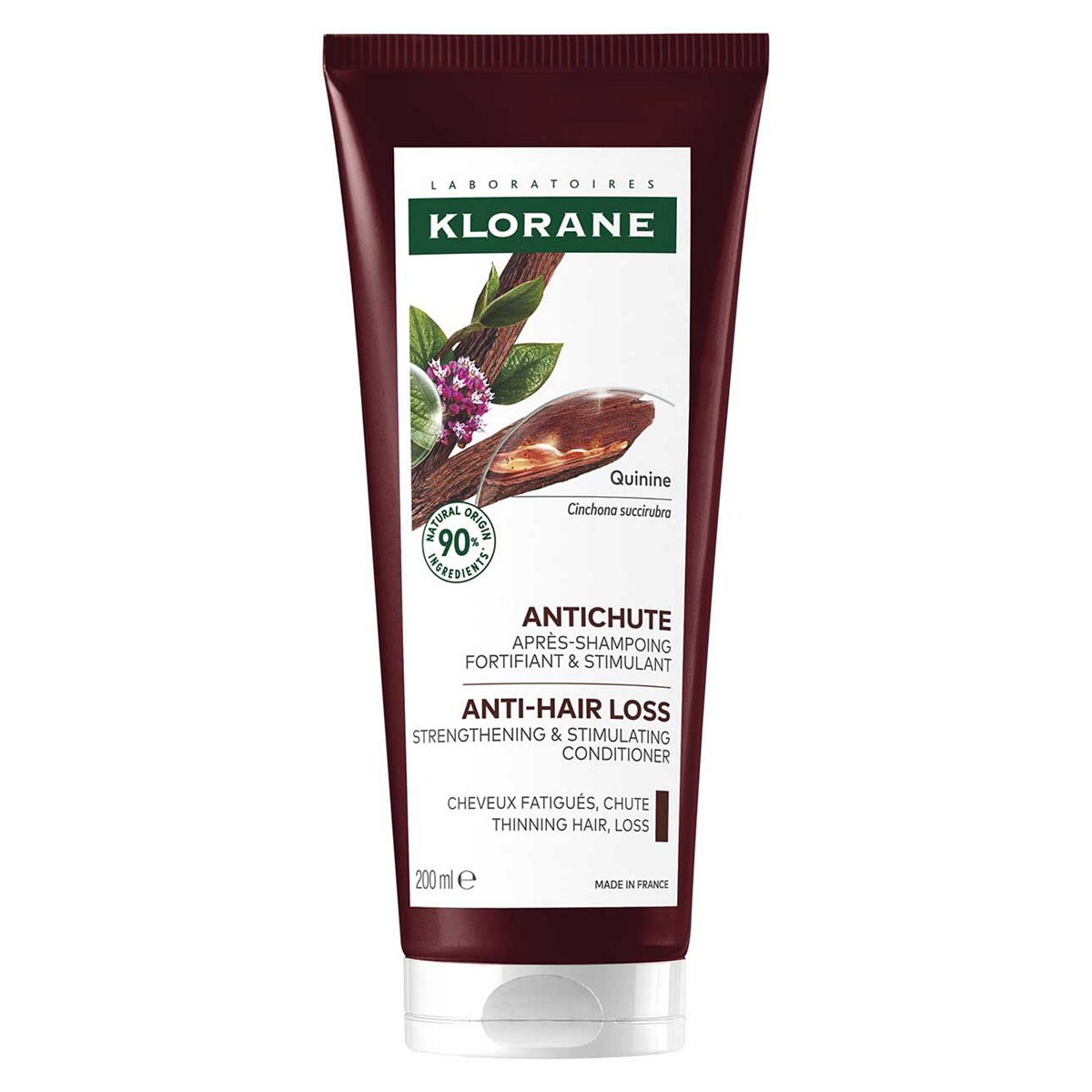 Klorane Anti Hair Loss Strengthening And Stimulating Conditioner With Quinine200 ml, 200ml