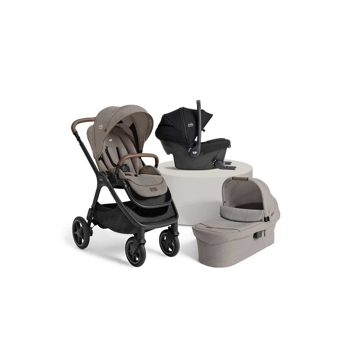 Joie Signature Finiti Flex Click And Go Bundle Maple