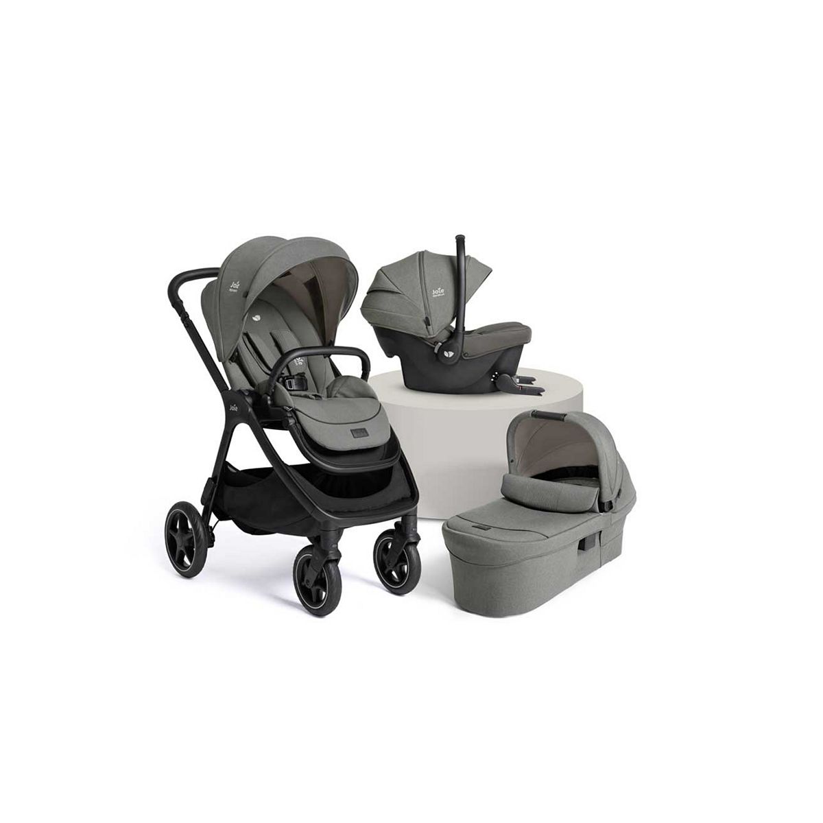 Joie Signature Finiti Flex Click And Go Bundle Evergreen