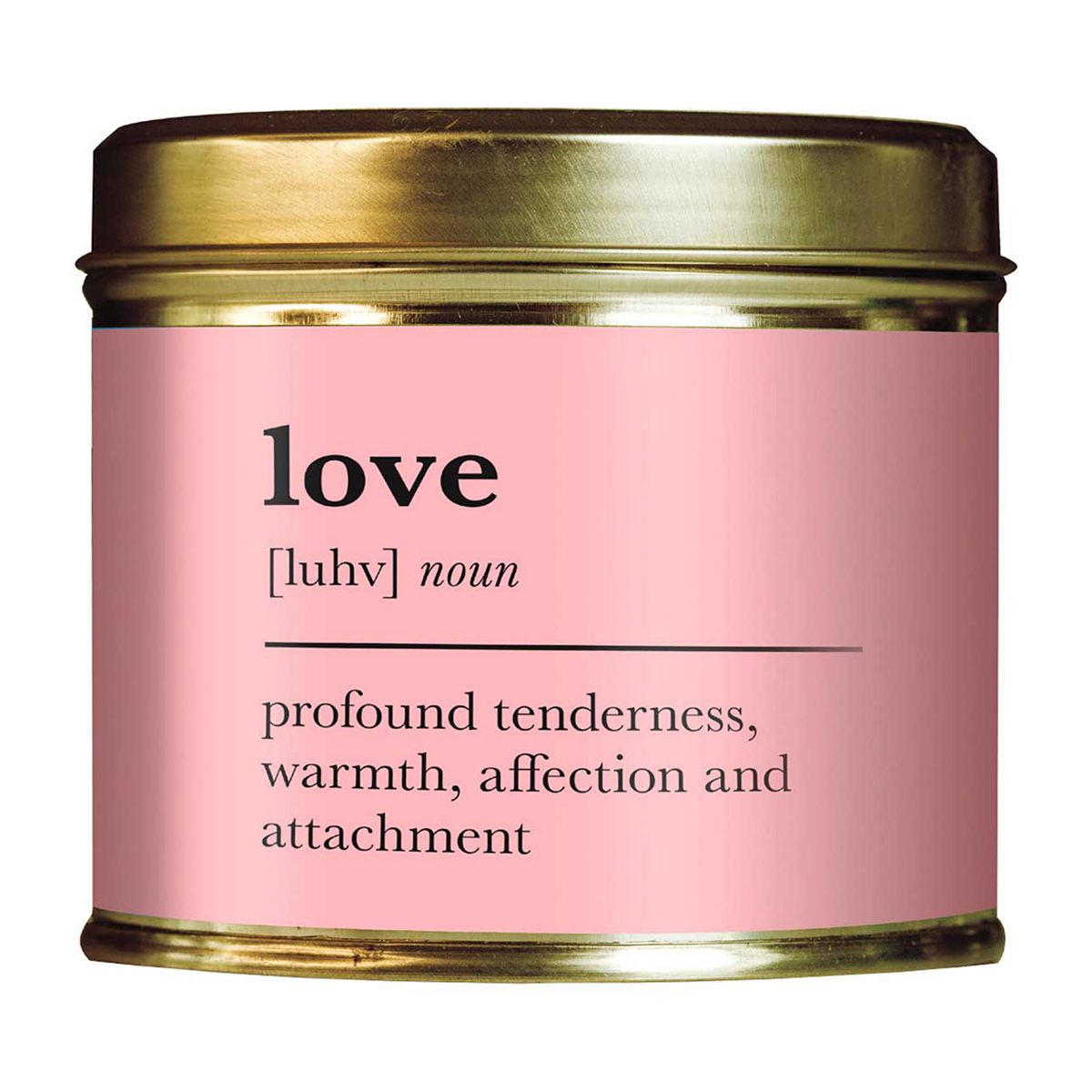 Shearer Candles Love, Profound Tenderness, Warmth, Affection And Attachment Tin Candle 204G