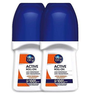 Triple Dry Active AP Roll On Bundle