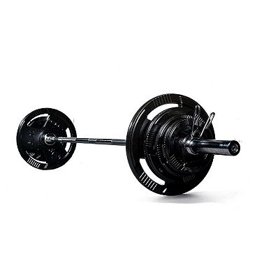 Marcy 100Kg Eco Weight Plate Set With 7Ft Olympic Bar