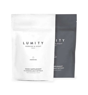 Lumity, Male, Morning And Night Supplement - Refill Pouches