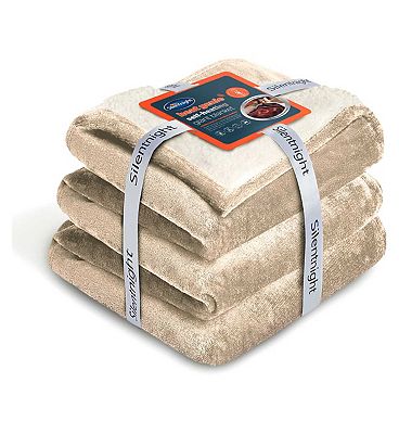 Silentnight Heat Genie Blanket 180 X 240cm  Natural