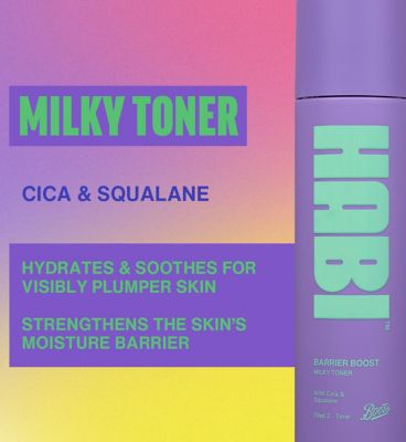 Boots Habi Barrier Boost Milky Facial Toner 130ml (3)