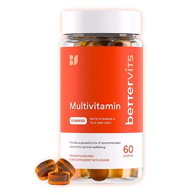 Click to view product details and reviews for Bettervits Multivitamin Gummies With Vitamins A To E Zinc 60s.