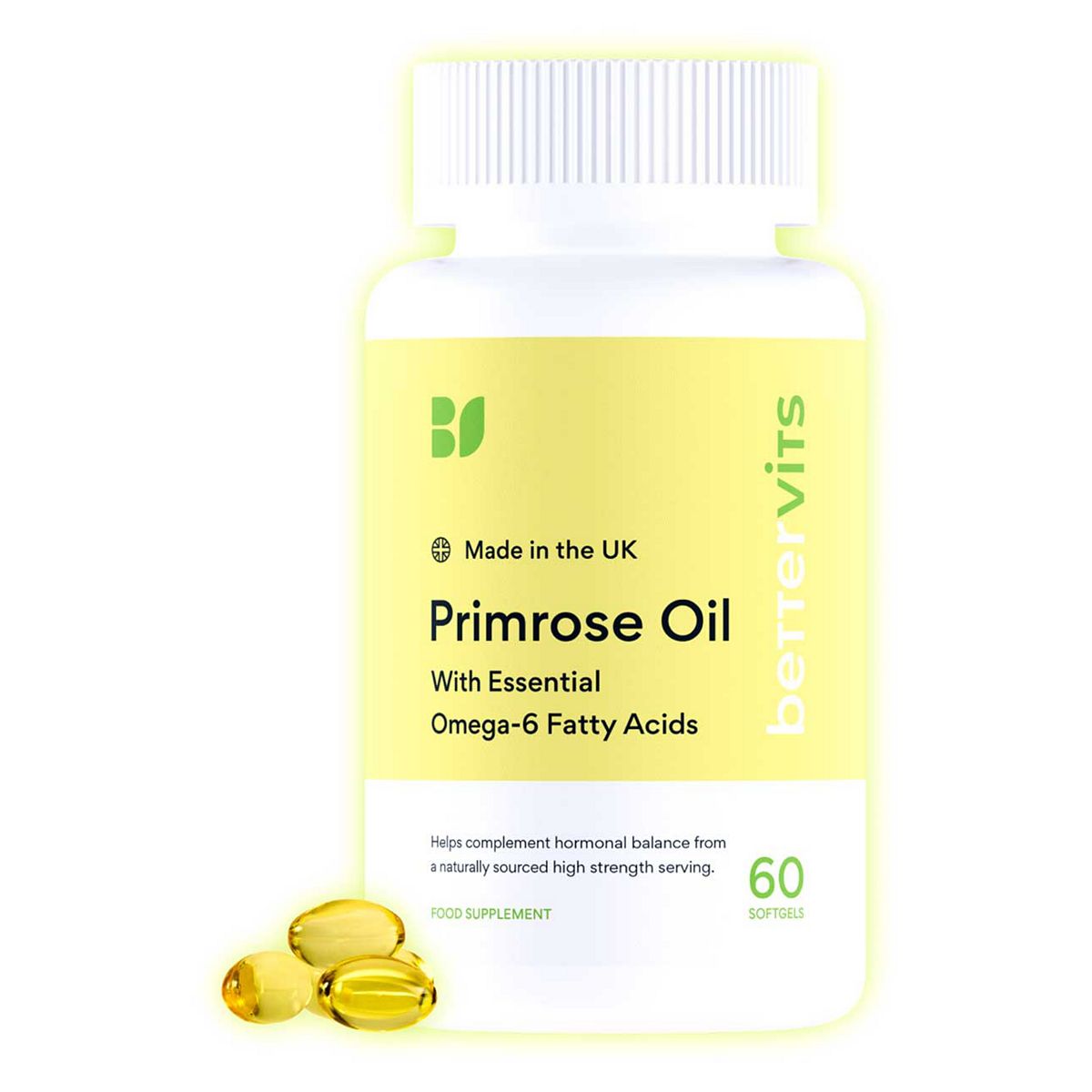 Bettervits Primrose Oil Softgels - 60S