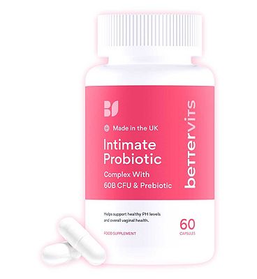 Click to view product details and reviews for Bettervits Intimate Probiotic Complex Capsules 60s.
