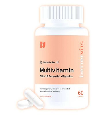 Click to view product details and reviews for Bettervits Multivitamin Capsules 60s.