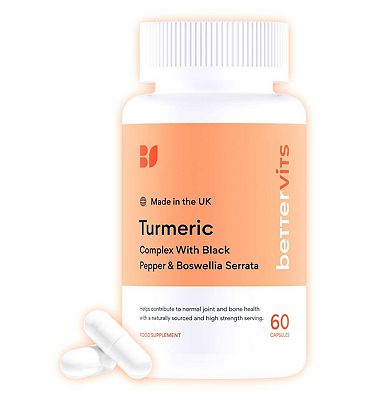 Click to view product details and reviews for Bettervits Turmeric Complex Capsules 60s.
