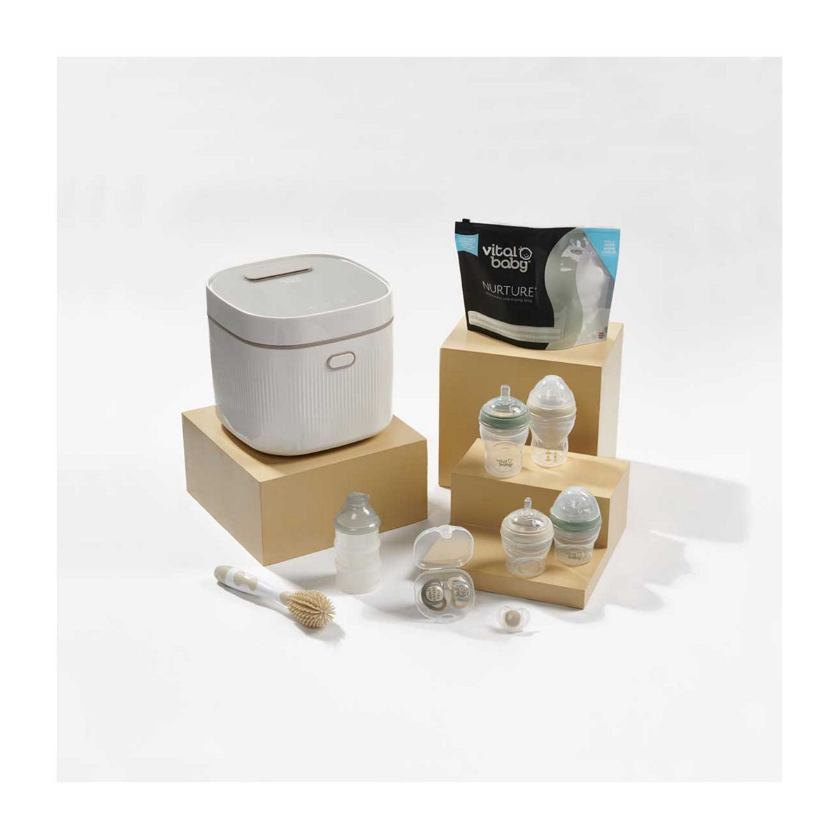 Vital Baby Nurture Sterilising Set Arctic White