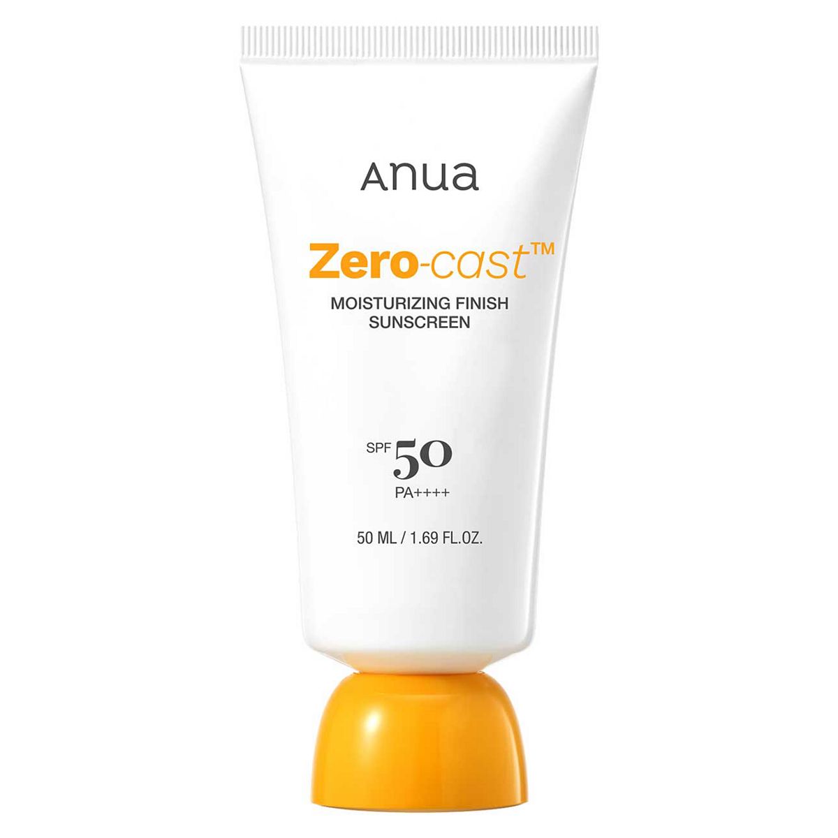 Anua Zero-Cast Moisturising Suncream Spf 50 50ml