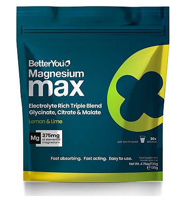 Click to view product details and reviews for Betteryou Magnesium Max Powder Lemon And Lime 135g.